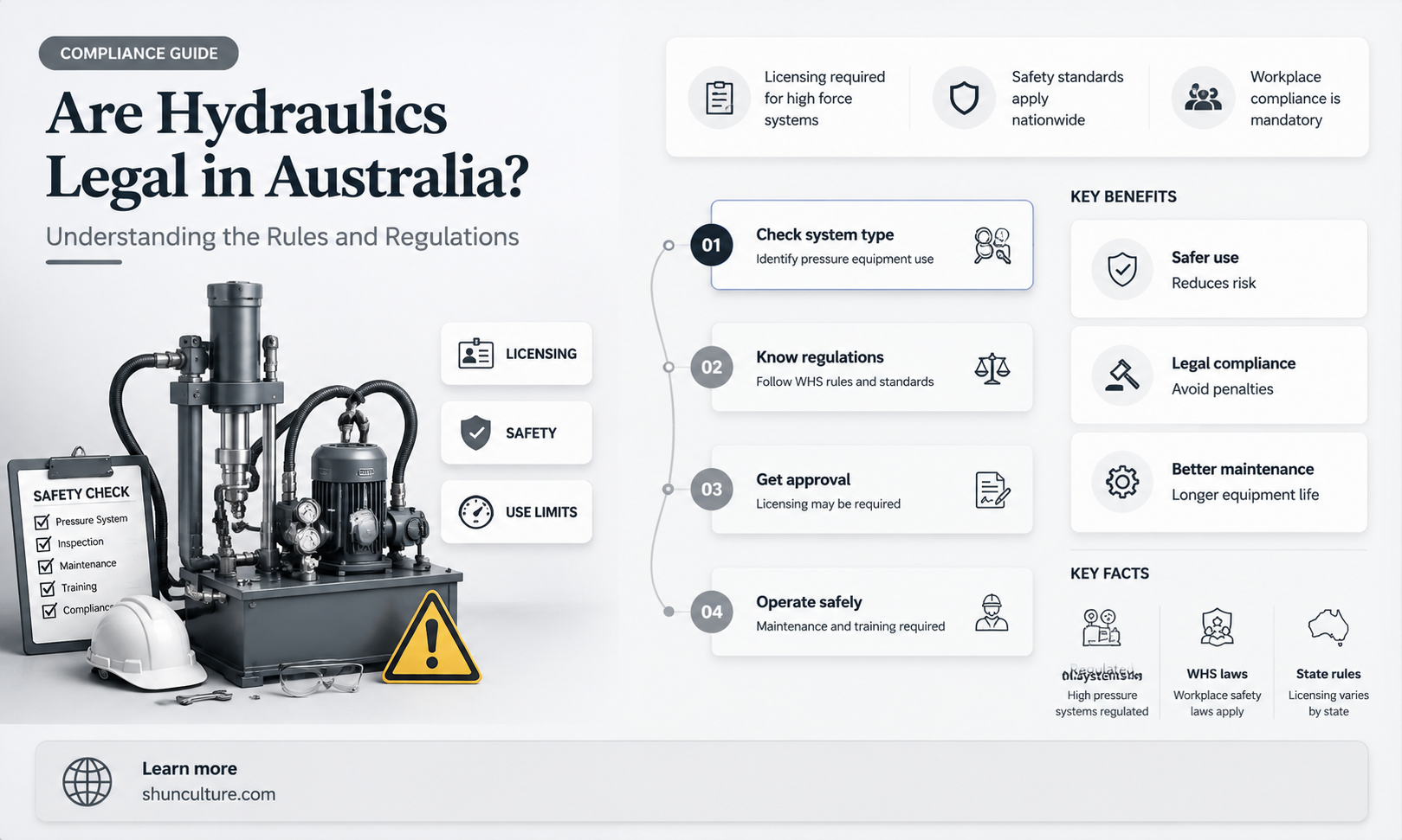are hydraulics illegal in australia