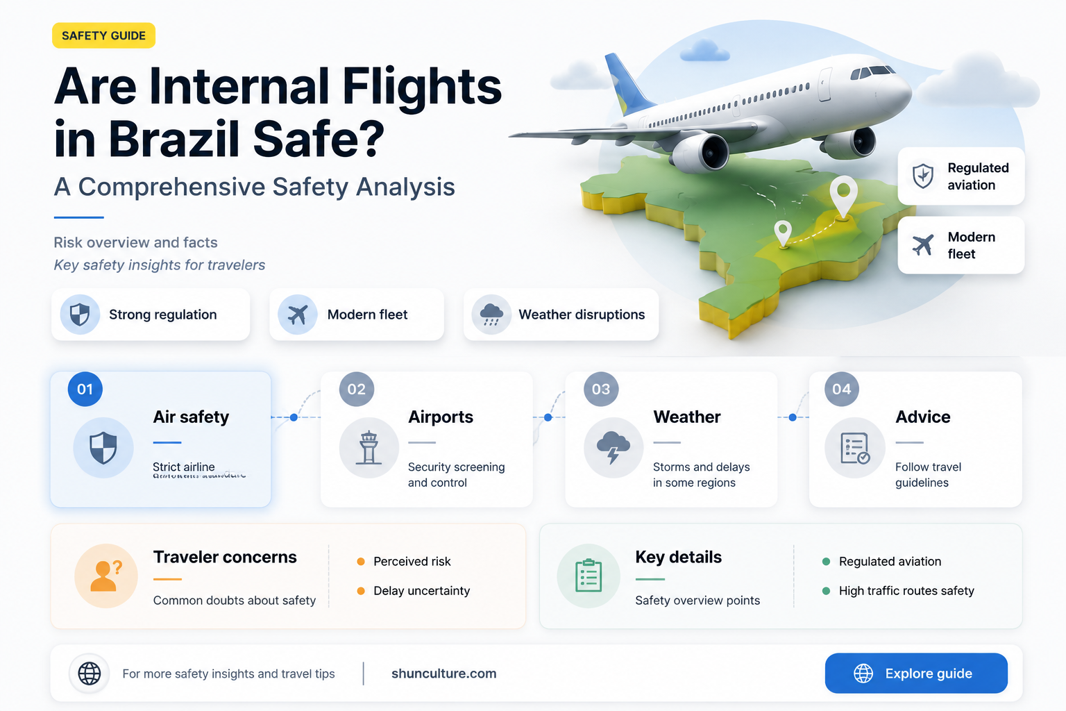 are internal flights in brazil safe