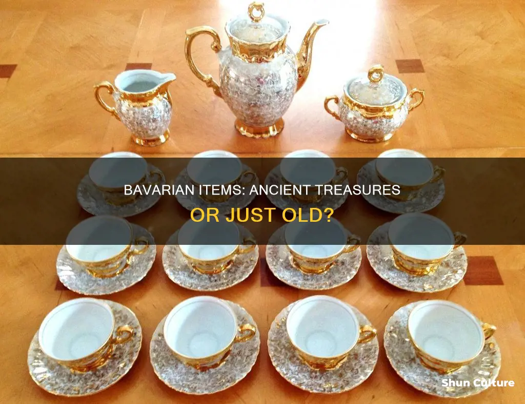 are items from bavaria old