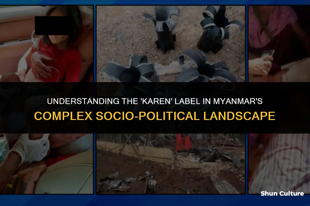are karen people enemy of burma