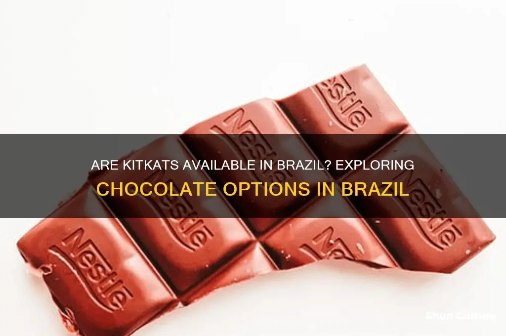 are kitkats in brazil