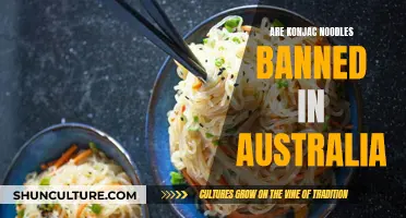 Konjac Noodles: Banned in Australia?