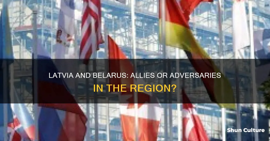 are latvia and belarus alied