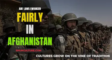 Justice in Afghanistan: Examining the Fair Enforcement of Laws