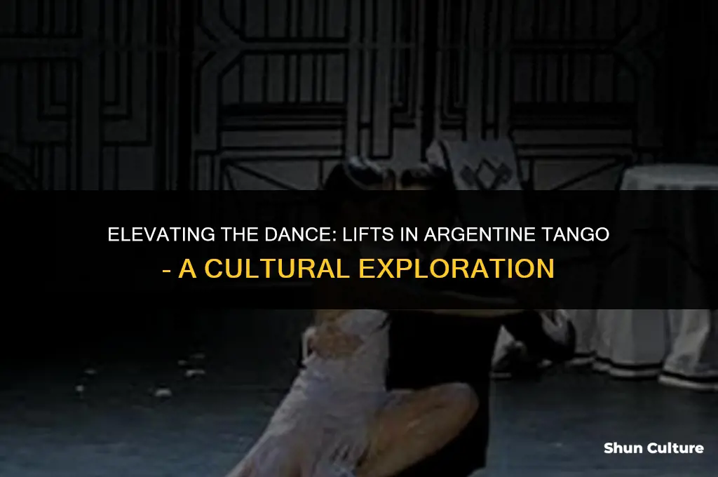 are lifts allowed in argentine tango
