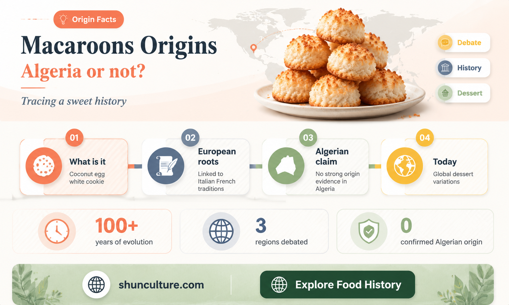 are macaroons considered algerian