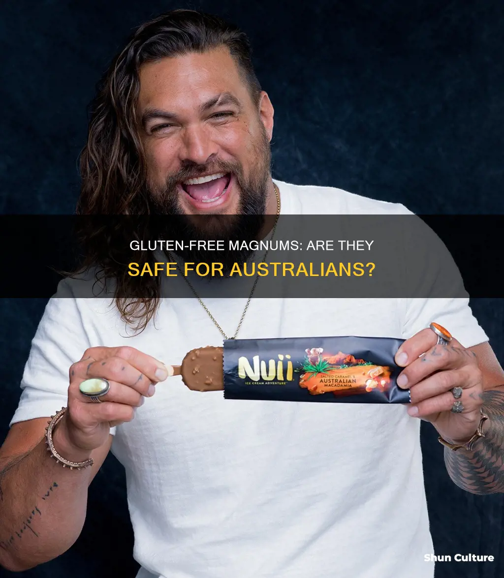 are magnums gluten free australia