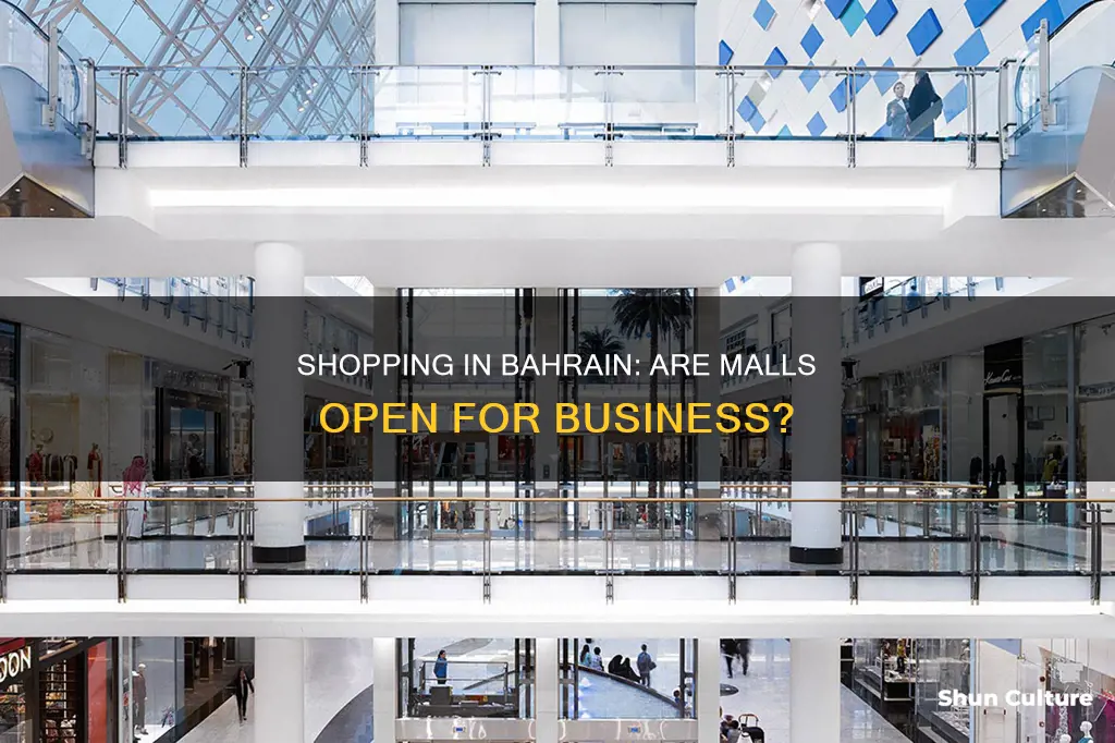 are malls open in bahrain