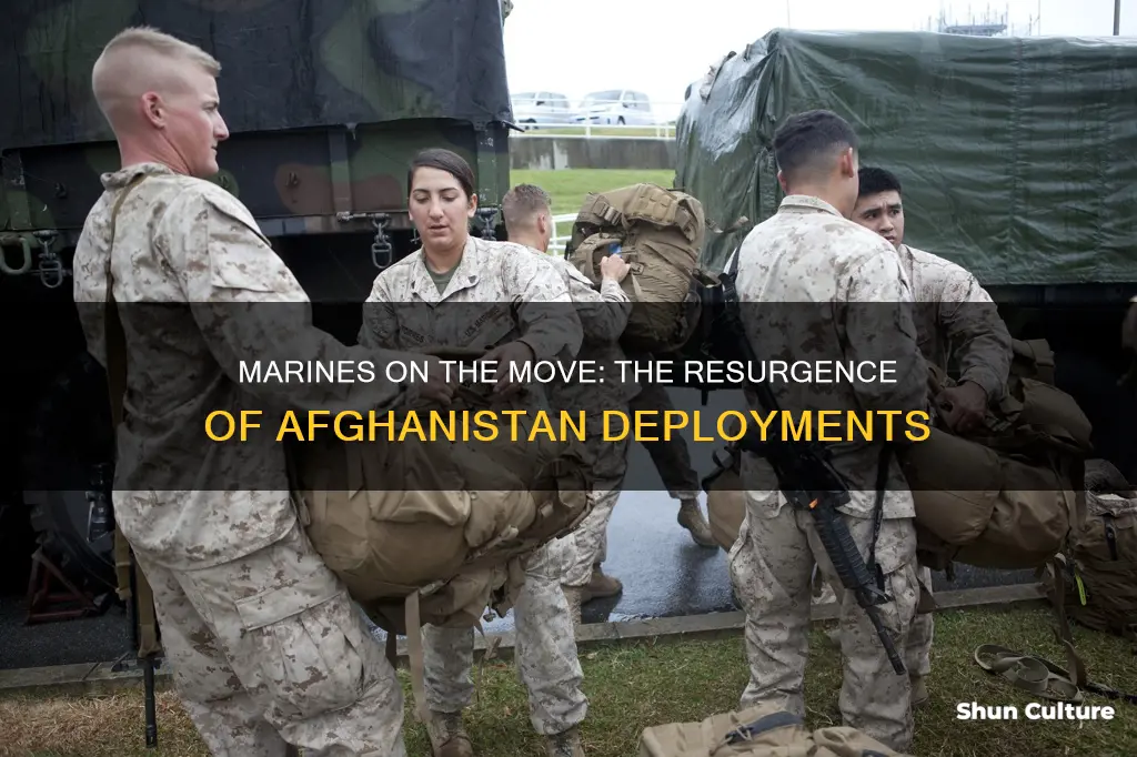 are marines being deployed to afghanistan