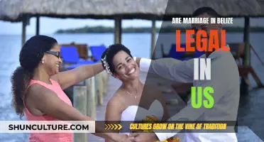 Belizean Marriages: Legally Binding in the US?