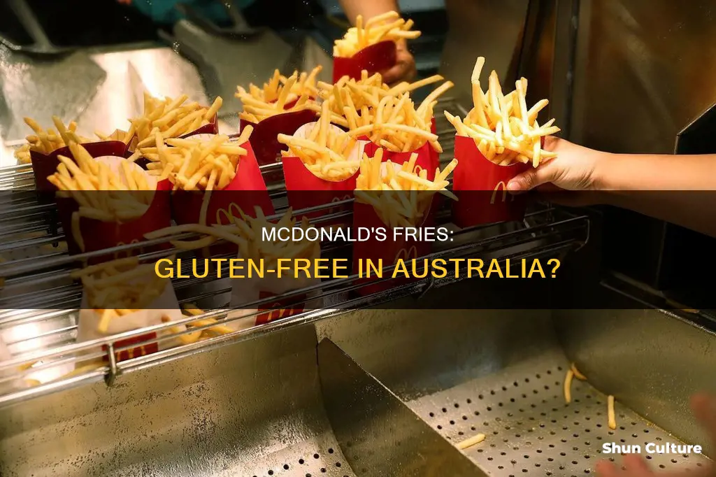 are mcdonalds chips gluten free australia
