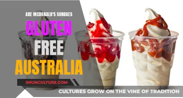 McDonald's Sundaes: Gluten-Free Treats in Australia