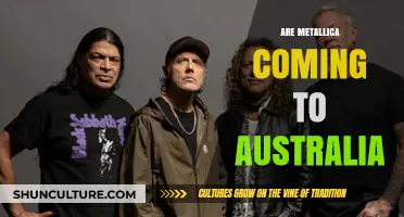 Metallica's Australian Tour: When and Where?