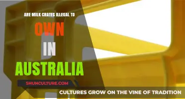 Are Milk Crates Illegal in Australia? Ownership Laws Explained