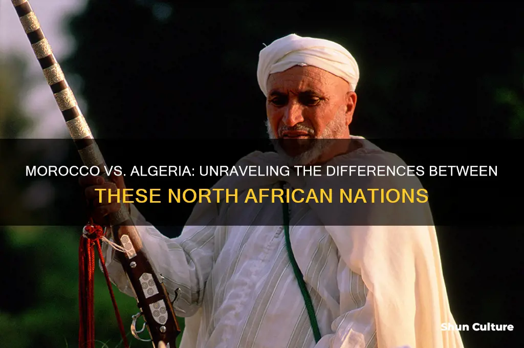 are morocco and algeria the same