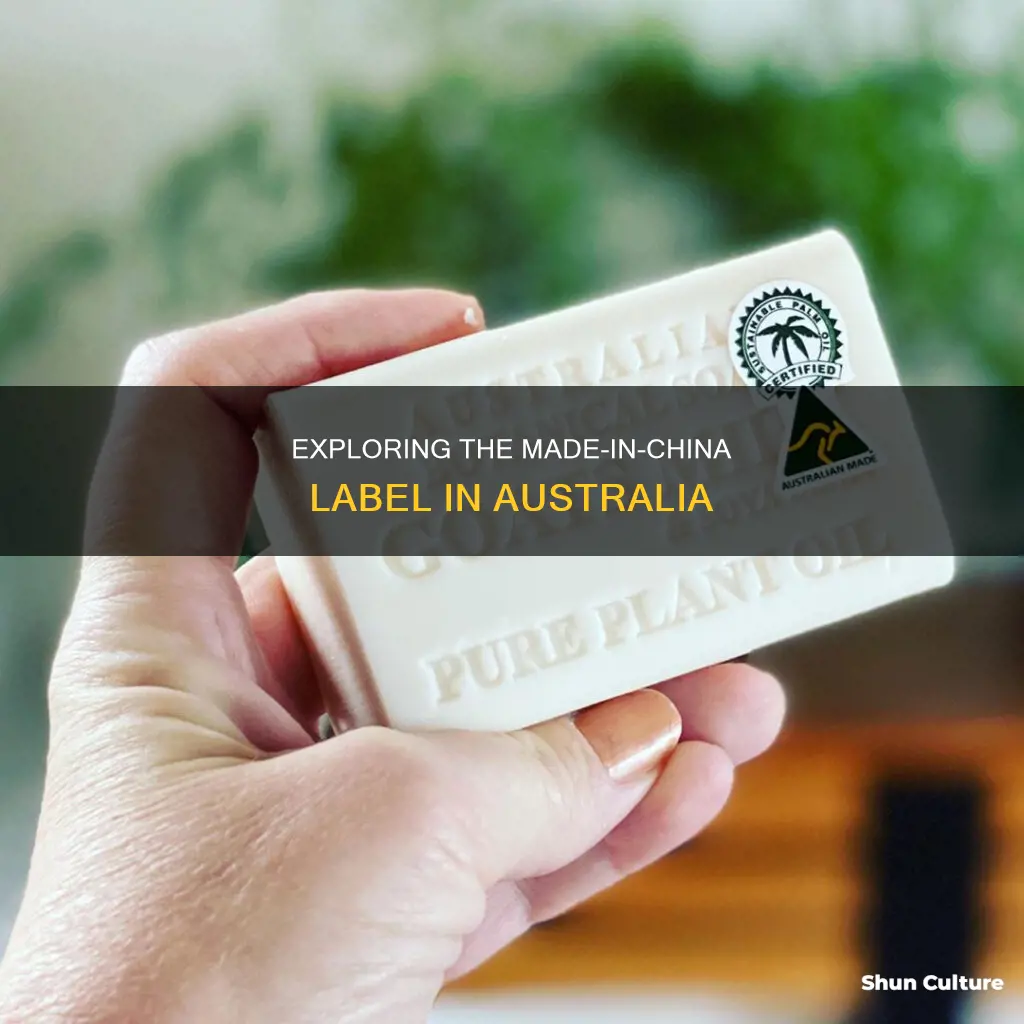 are most goods in australia made in china