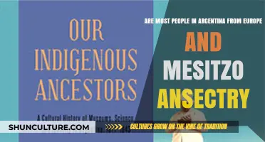 Exploring Argentina's Rich Ancestry: European and Mestizo Roots Uncovered