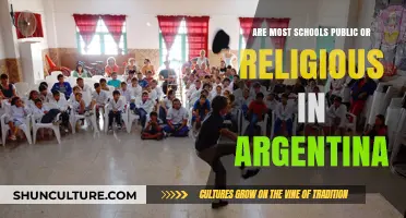 Exploring Argentina's Educational Landscape: Public vs. Religious Schools