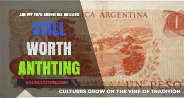 Unveiling the Value: Are Your 1970 Argentine Pesos Worth Anything Today?