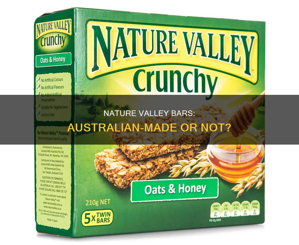 are nature valley bars made in australia