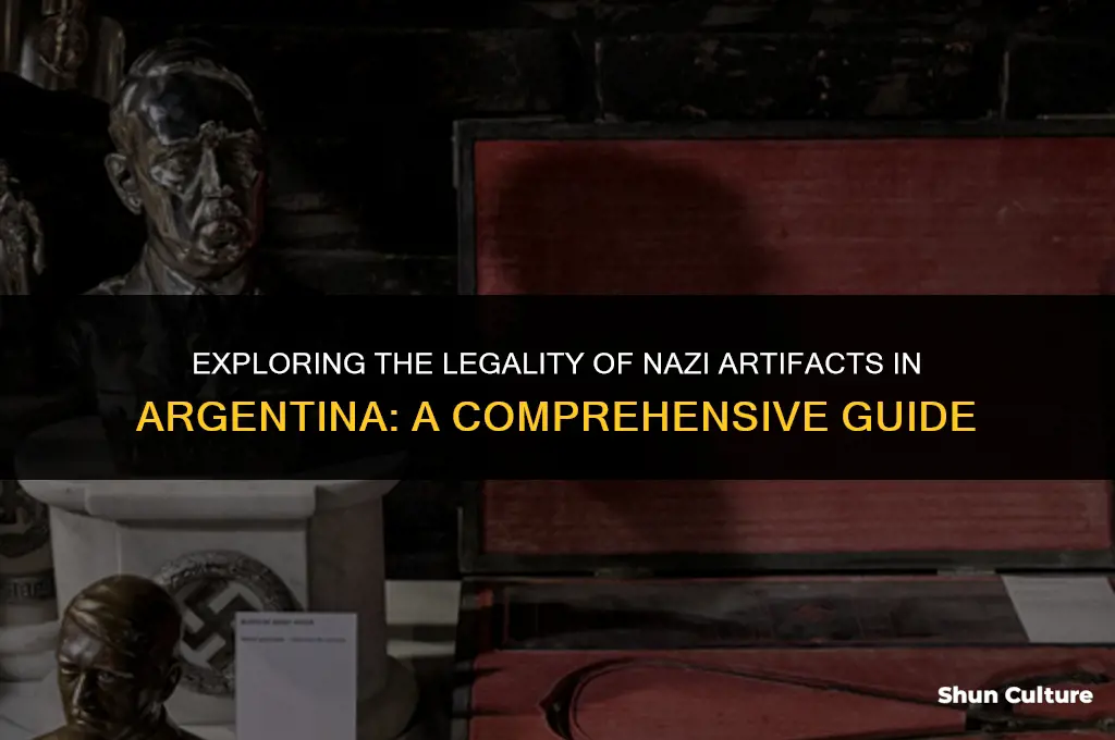 are nazi artifacts illegal in argentina