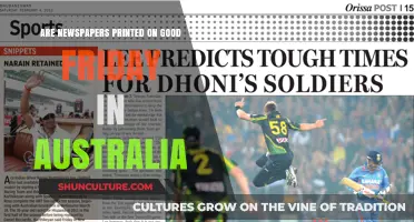 Printing Press Pause: Good Friday's Impact on Australian Newspapers