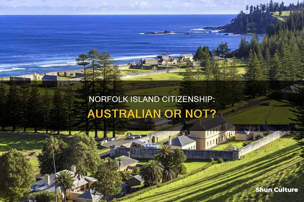 are norfolk islanders australian citizens