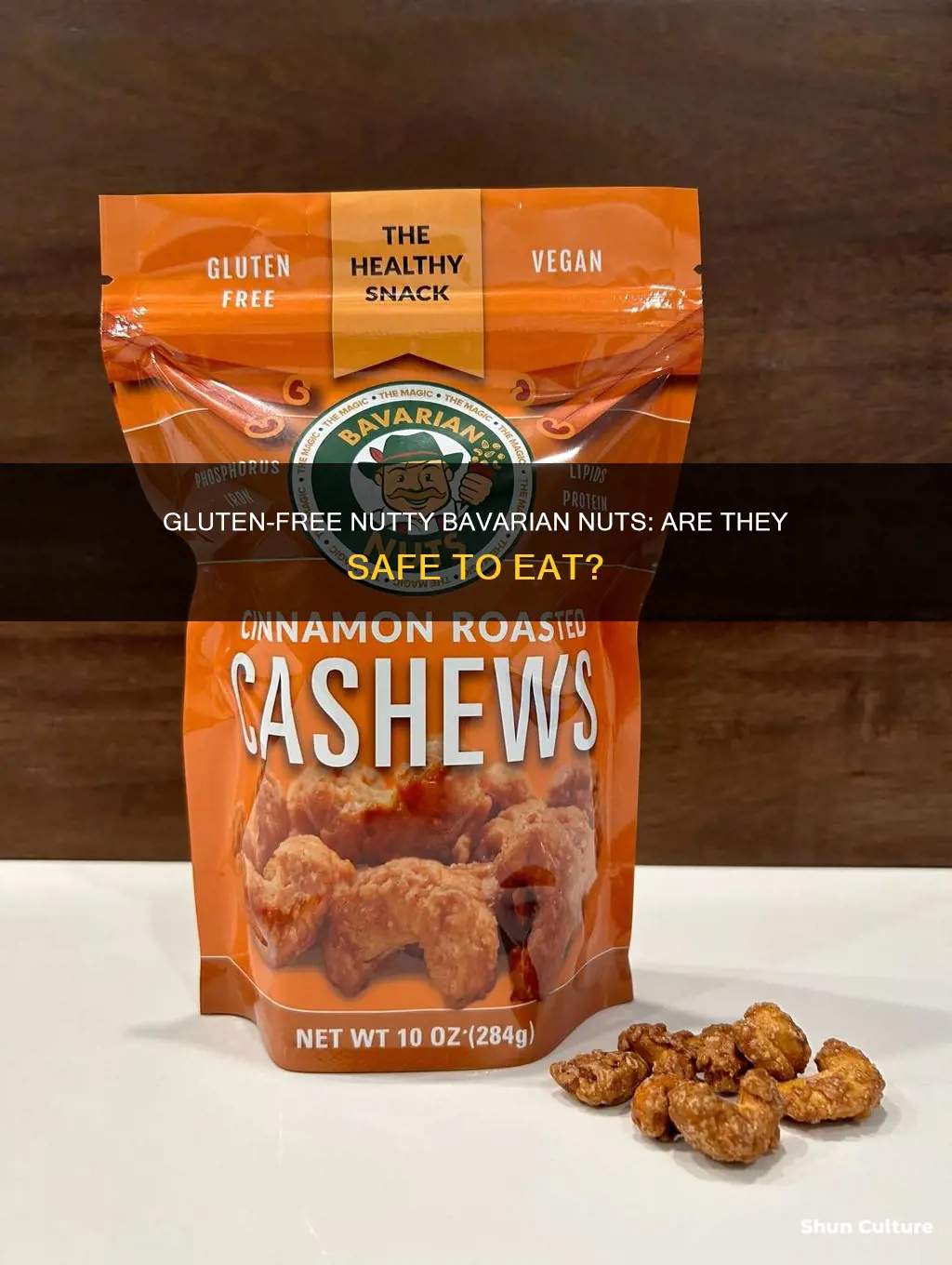 are nutty bavarian nuts gluten free