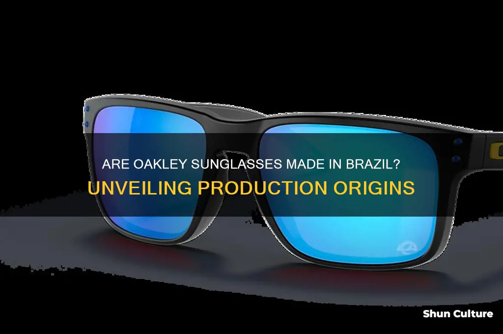 are oakleys made in brazil