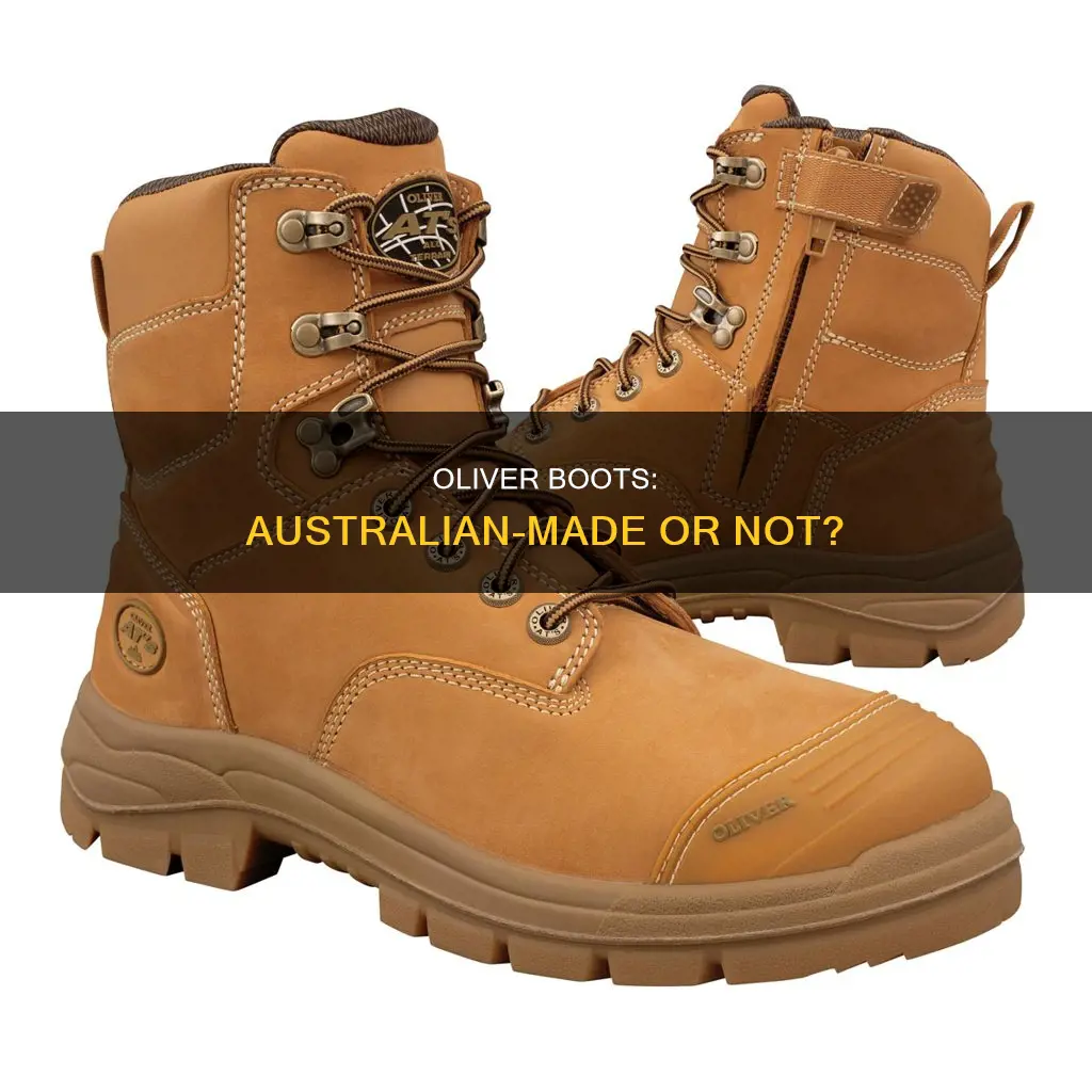 are oliver boots made in australia