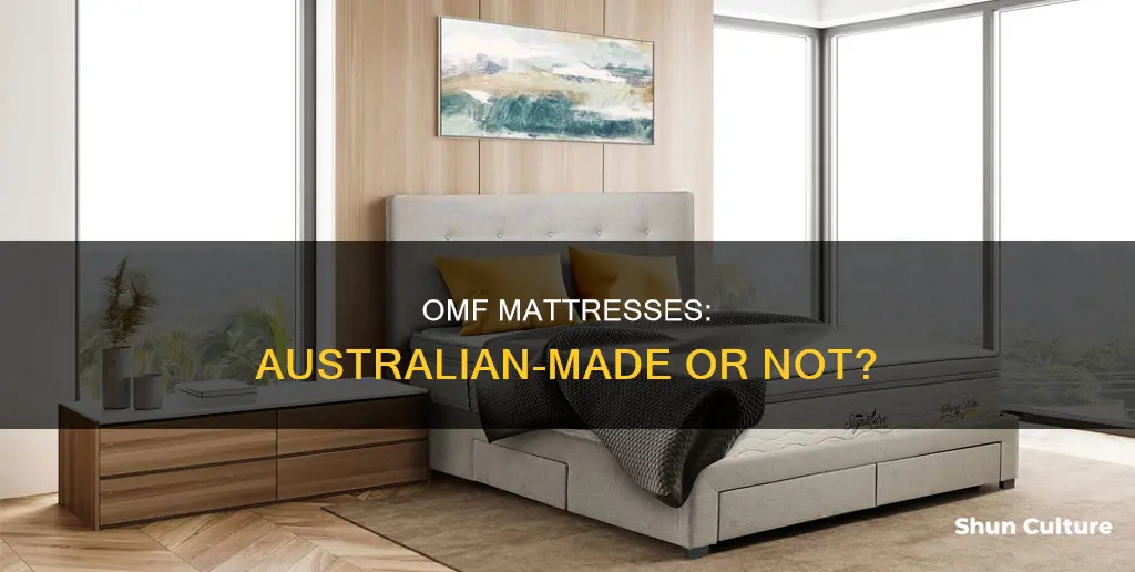 are omf mattresses made in australia