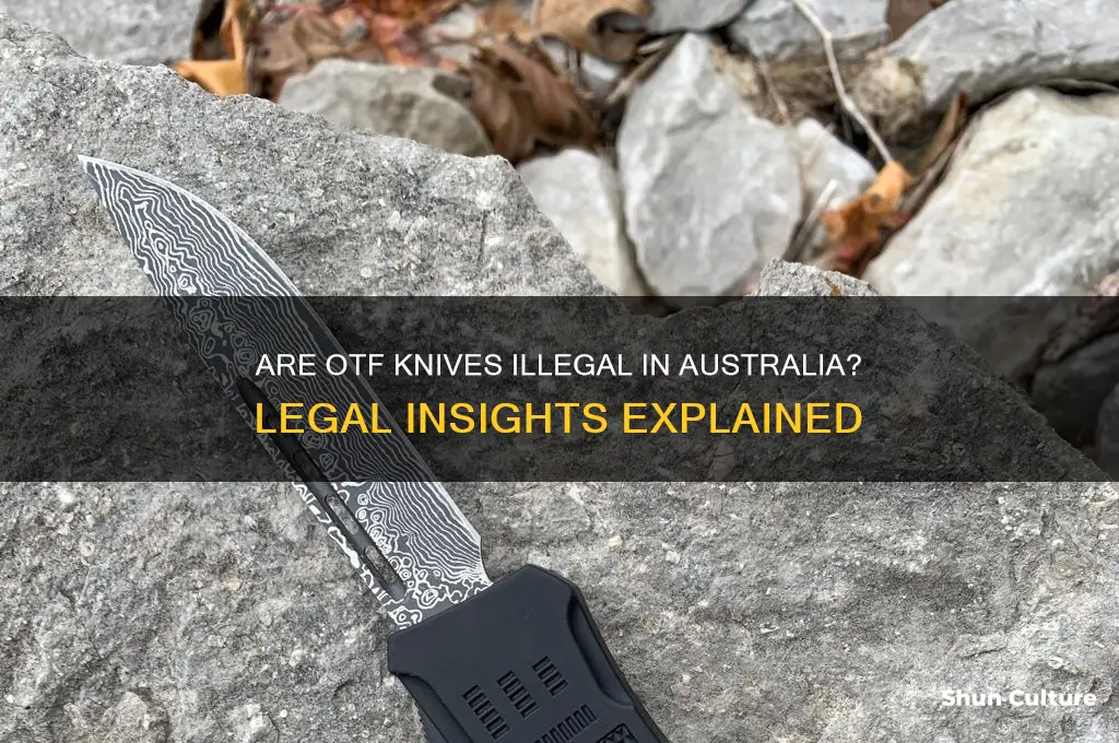 are otf knives illegal in australia