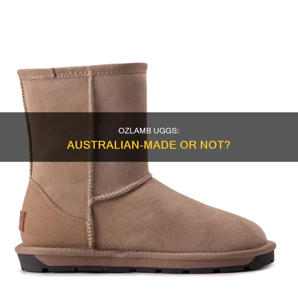 are ozlamb ugg made in australia