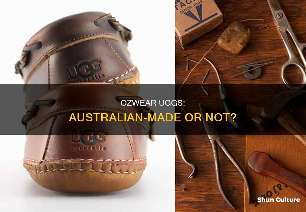 are ozwear uggs made in australia