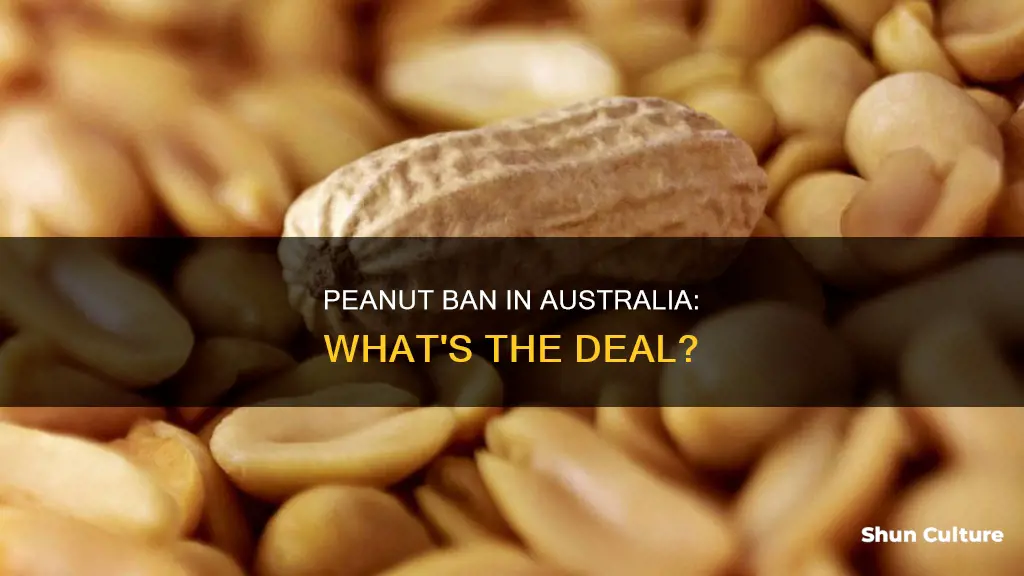 are peanuts banned in australia