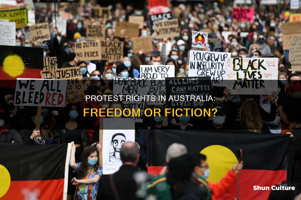 are people allowed to freely protest in australia