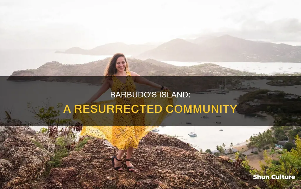 are people back living on the island of barbudo