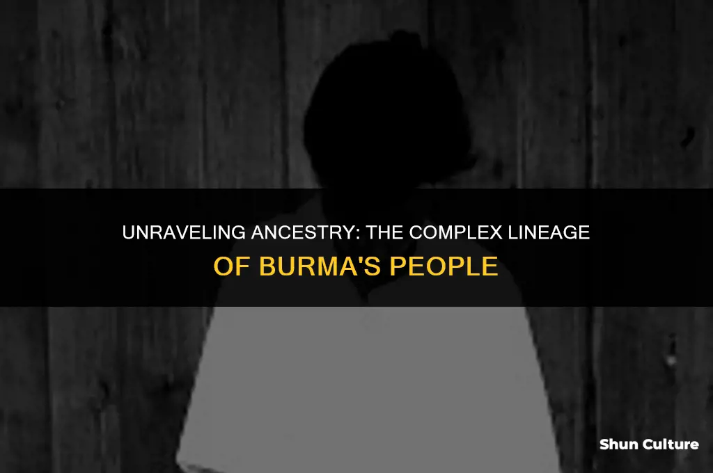 are people from burma are descendents from prisoners