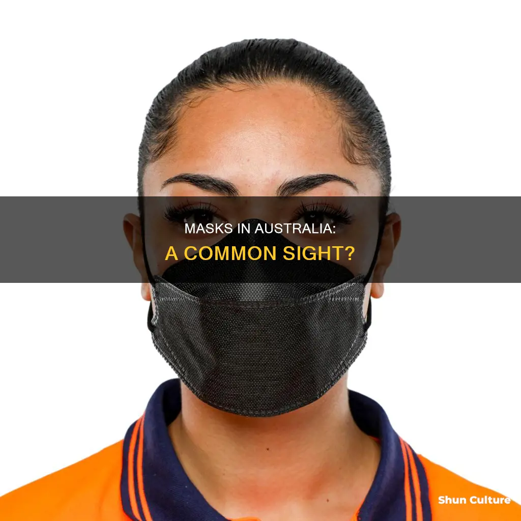 are people in australia wearing masks