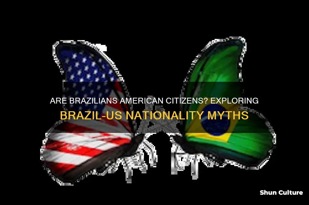 are people in brazil america citizens