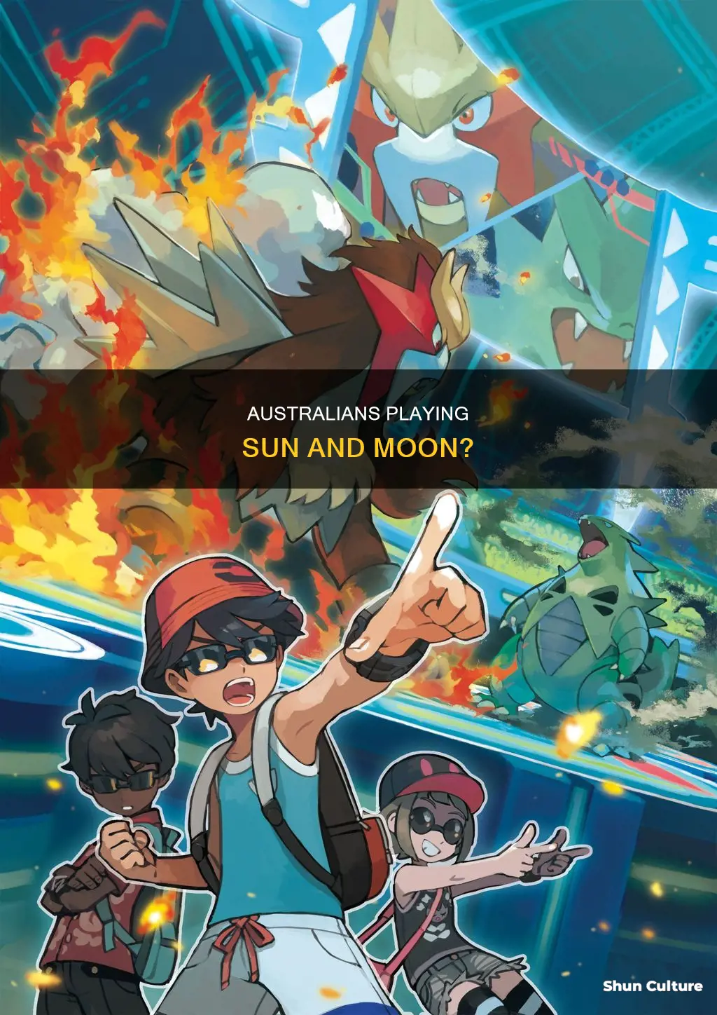 are people playing sun and moon in australia right now