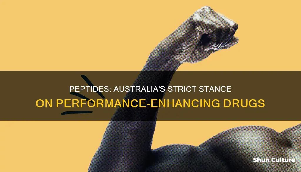 are peptides banned in australia