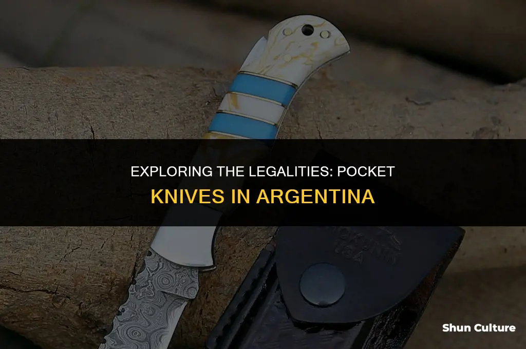 are pocket knives allowed in argentina