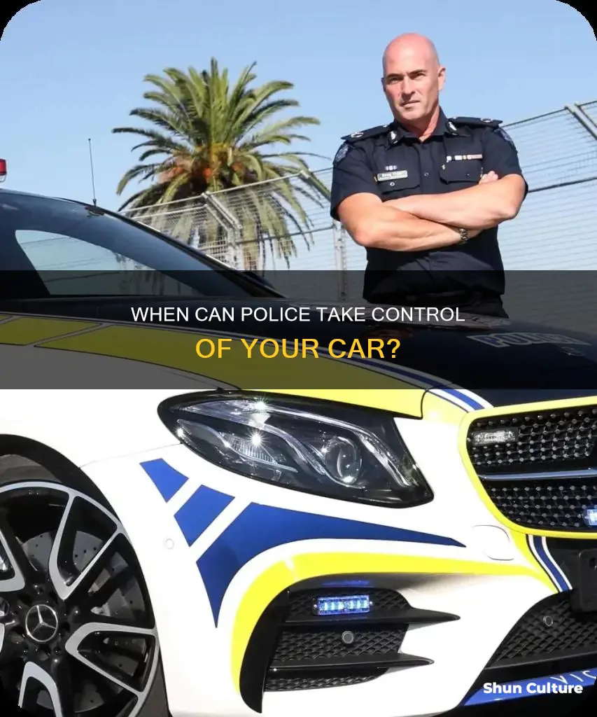 are police allowed to commandeer your car australia