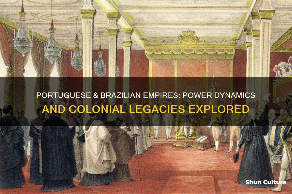 are portuguese & brazil imperial power and colony