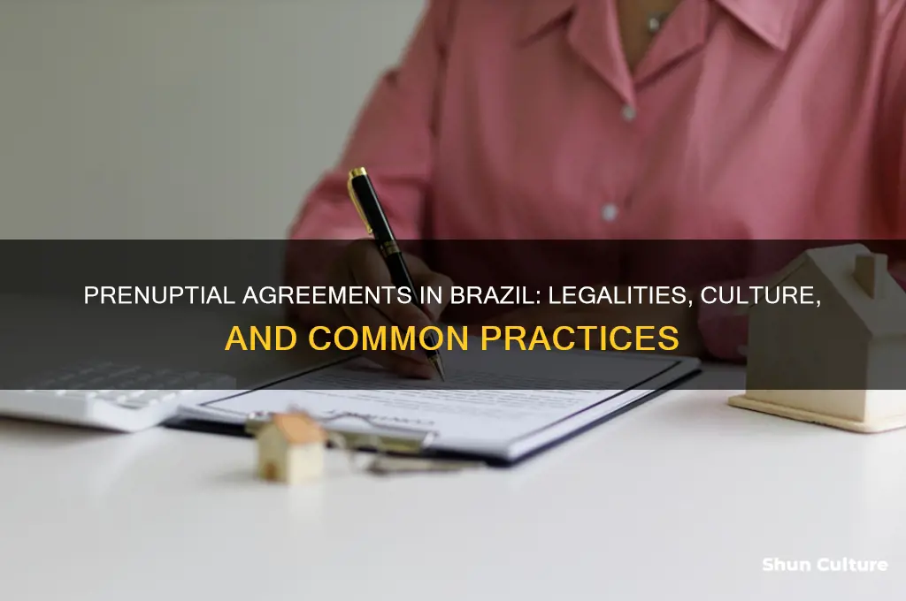 are prenups done in brazil