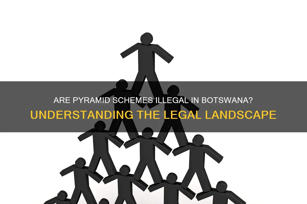 are pyramid schemes illegal in botswana