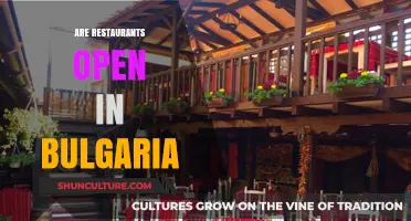 Exploring Bulgaria's Culinary Scene: Are Restaurants Open?
