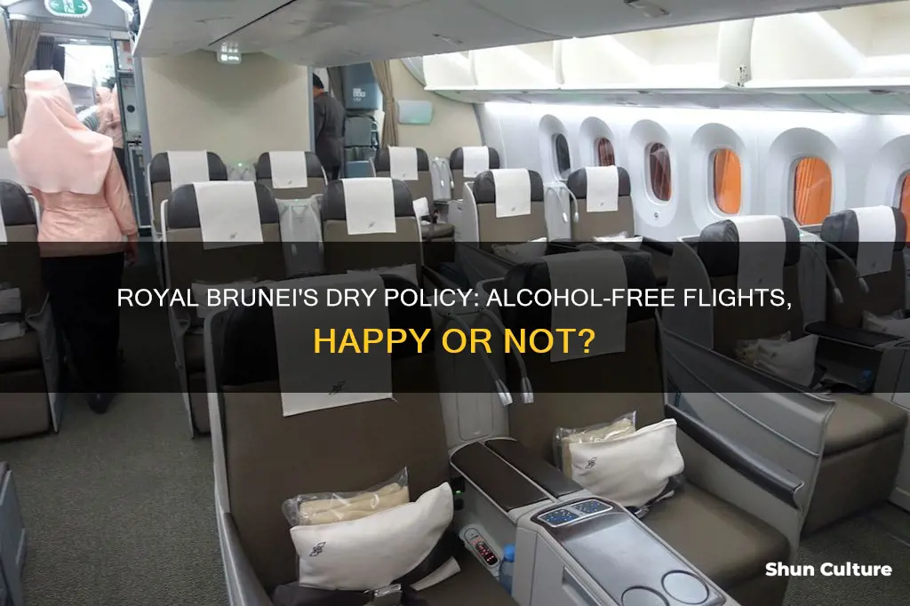 are royal brunei a dry airline