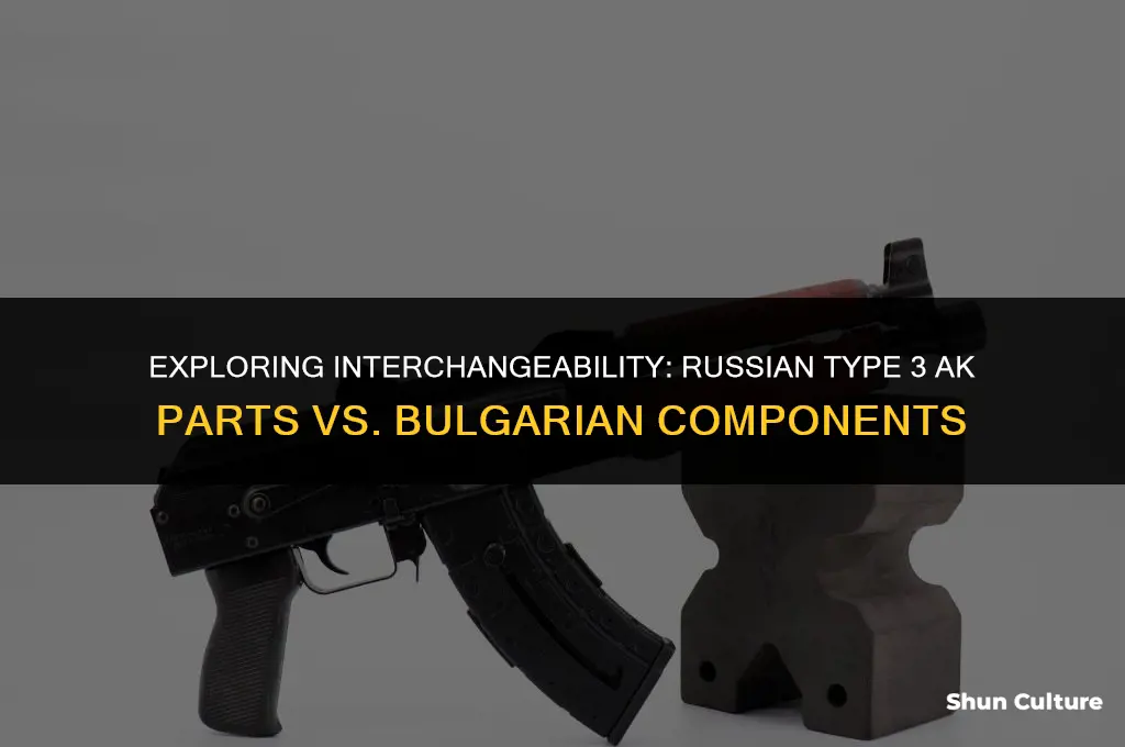 are russian type 3 ak parts the same as bulgarian